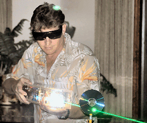 Homemade Nd: YAG Laser